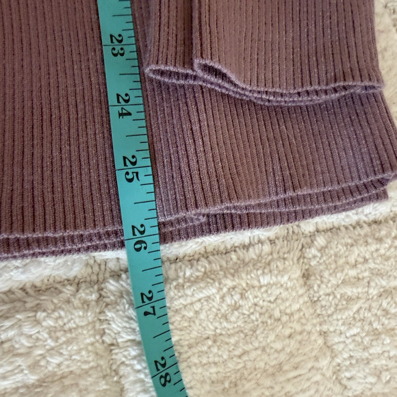 NWT Zeagoo Womens Size XL Violet Long Sleeve Ribbed Sweater Casual Basic Fairy - Picture 8 of 10